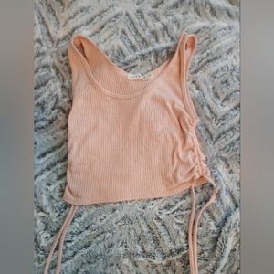 Small pink crop top